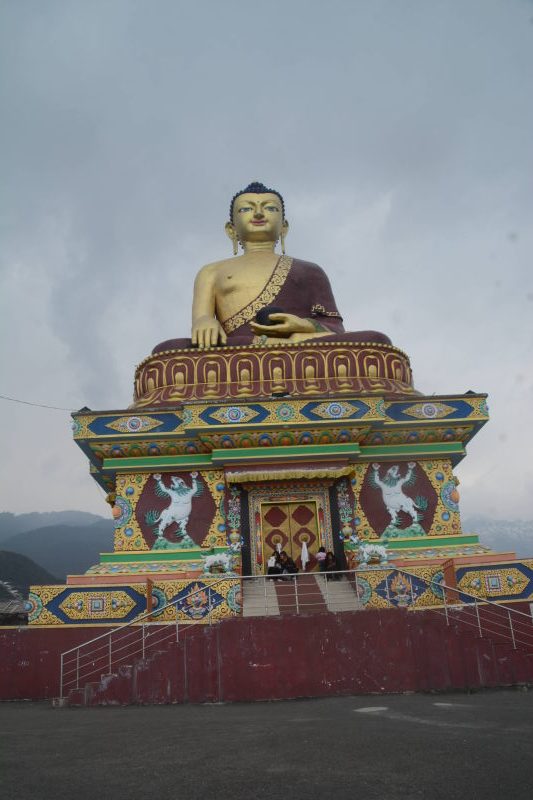 Buddha temple at Tawang.