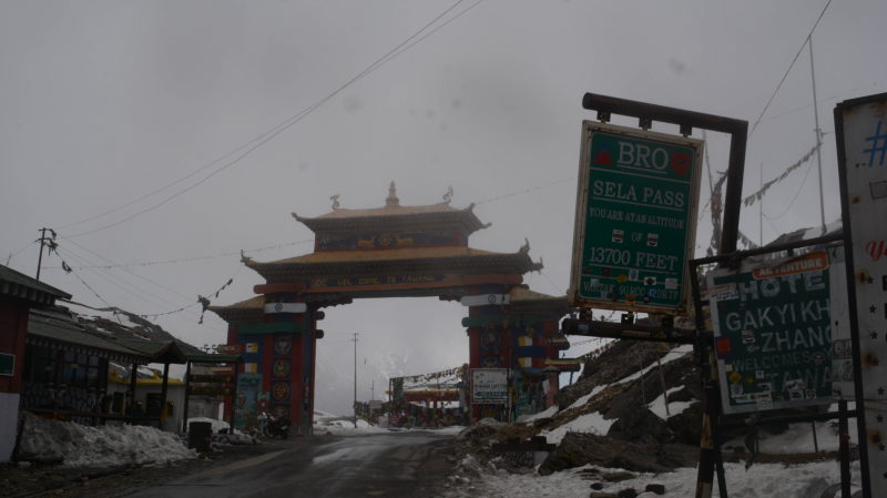 The gateway to Sela pass