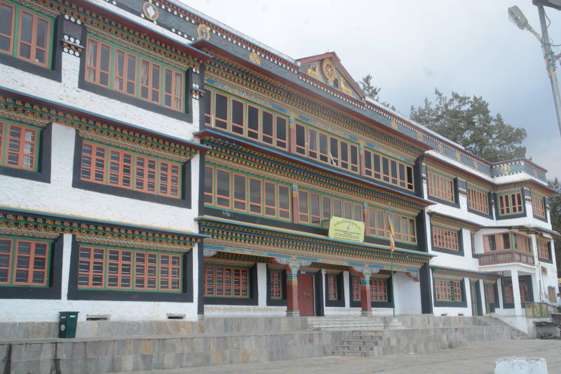 Monk quarters at Tawang monastery.