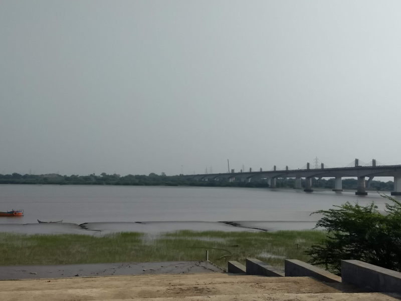 Narmada river near Bharuch